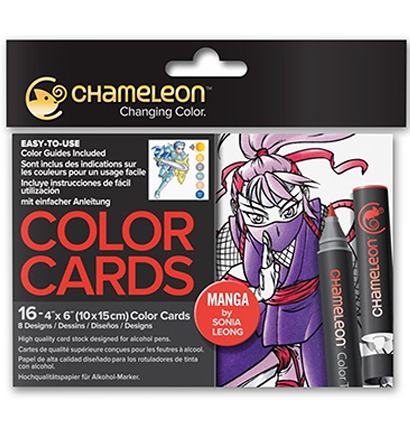 Цветовая карта (раскраска-склейка) Chameleon Manga / Манга