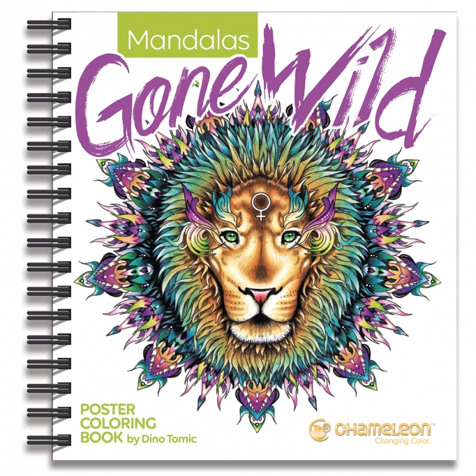Книжка-раскраска Chameleon Мандалы