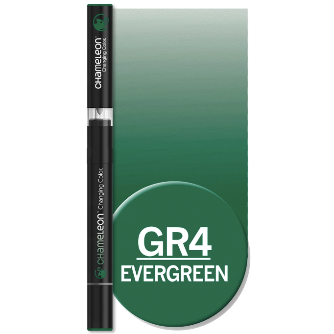 Маркер Chameleon Color Tones Pen GR4 Глубокий вечнозеленый