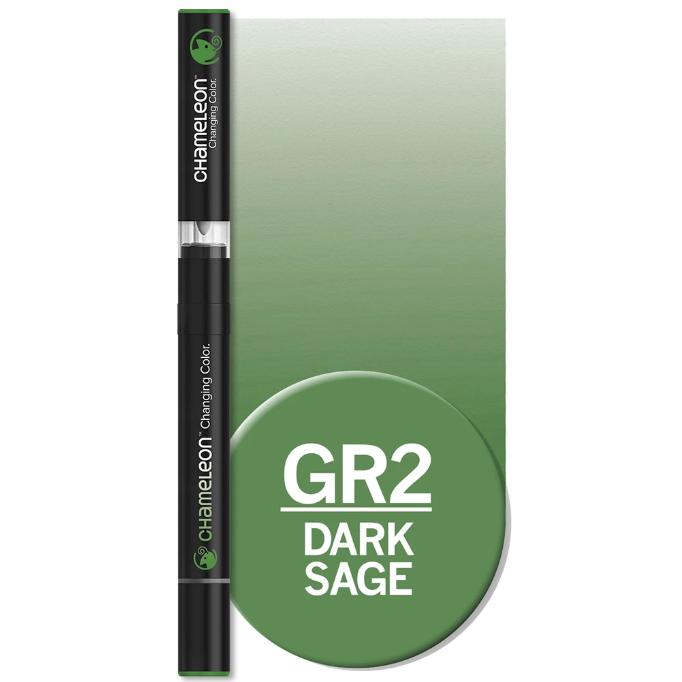 Маркер Chameleon Color Tones Pen GR2 Глубокий светло-зеленый