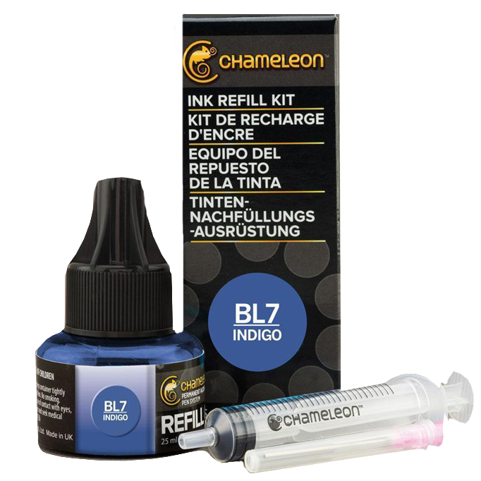 Чернила для маркеров Chameleon Pen Refill BL7 Индиго
