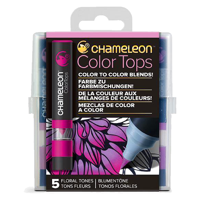 Цветовые блендеры Chameleon Color Tops Цветочные тона 5 цветов