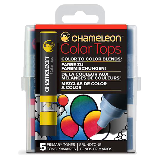 Цветовые блендеры Chameleon Color Tops Основные цвета 5 цветов