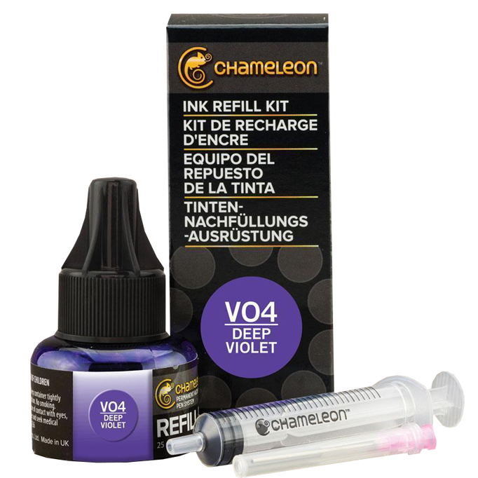 Чернила для маркеров Chameleon Pen Refill V04 Темно-фиолетовый